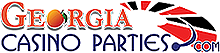 Georgia Casino Parties Logo (c) 2003.